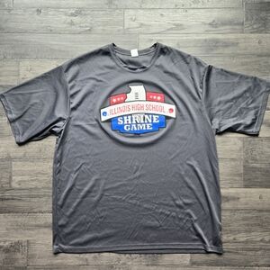 Illinois High School Shrine Game Charcoal Tee